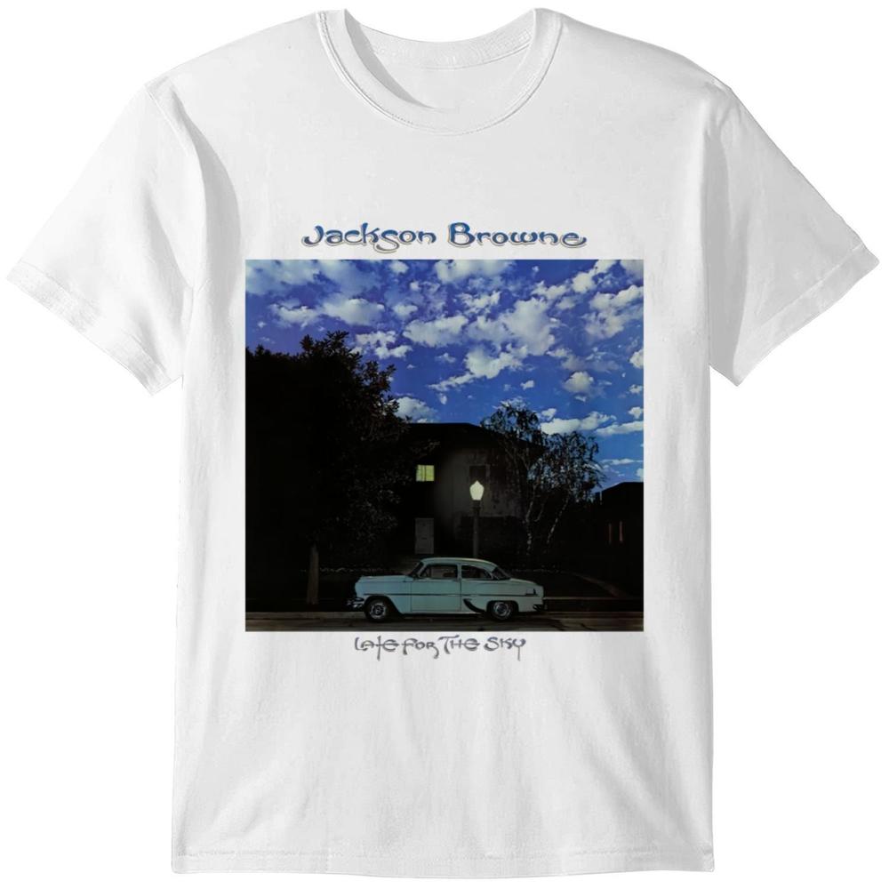 Jackson Browne Late For The Sky American Singer Country Rock T-Shirt